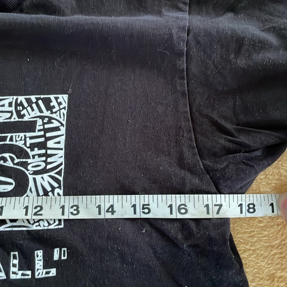 Vans off the wall crop top size large - Picture 4 of 6
